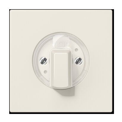 Jung LS1941 Abdeckung für Drehschalter, Duroplast, Serie LS, weiß