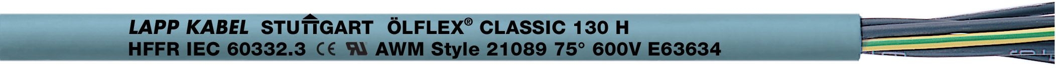 Lapp 1123000 Steuerleitung ÖLFLEX® CLASSIC 130 H 2X0,5