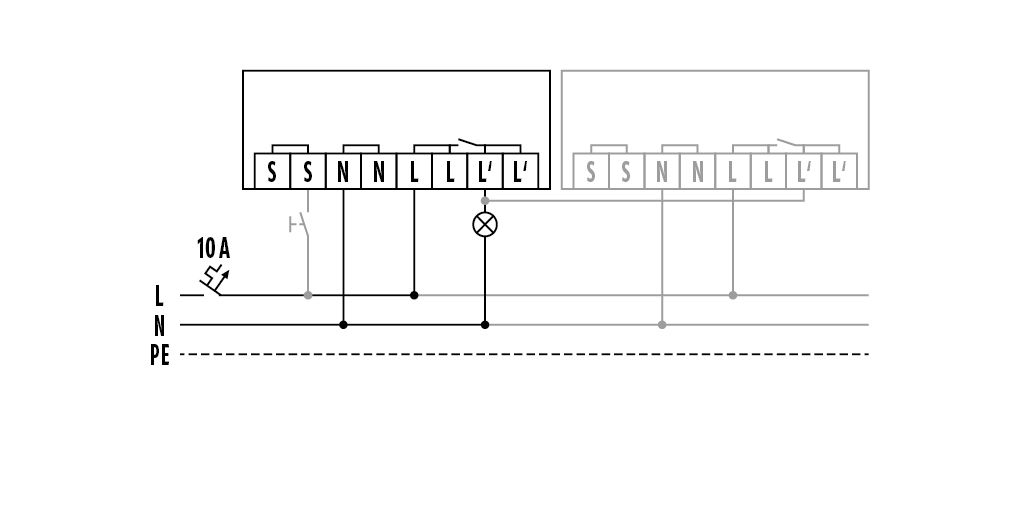 ESYLUX ED10025471 Dämmerungsschalter DEFENSOR TS IR 1C IP55