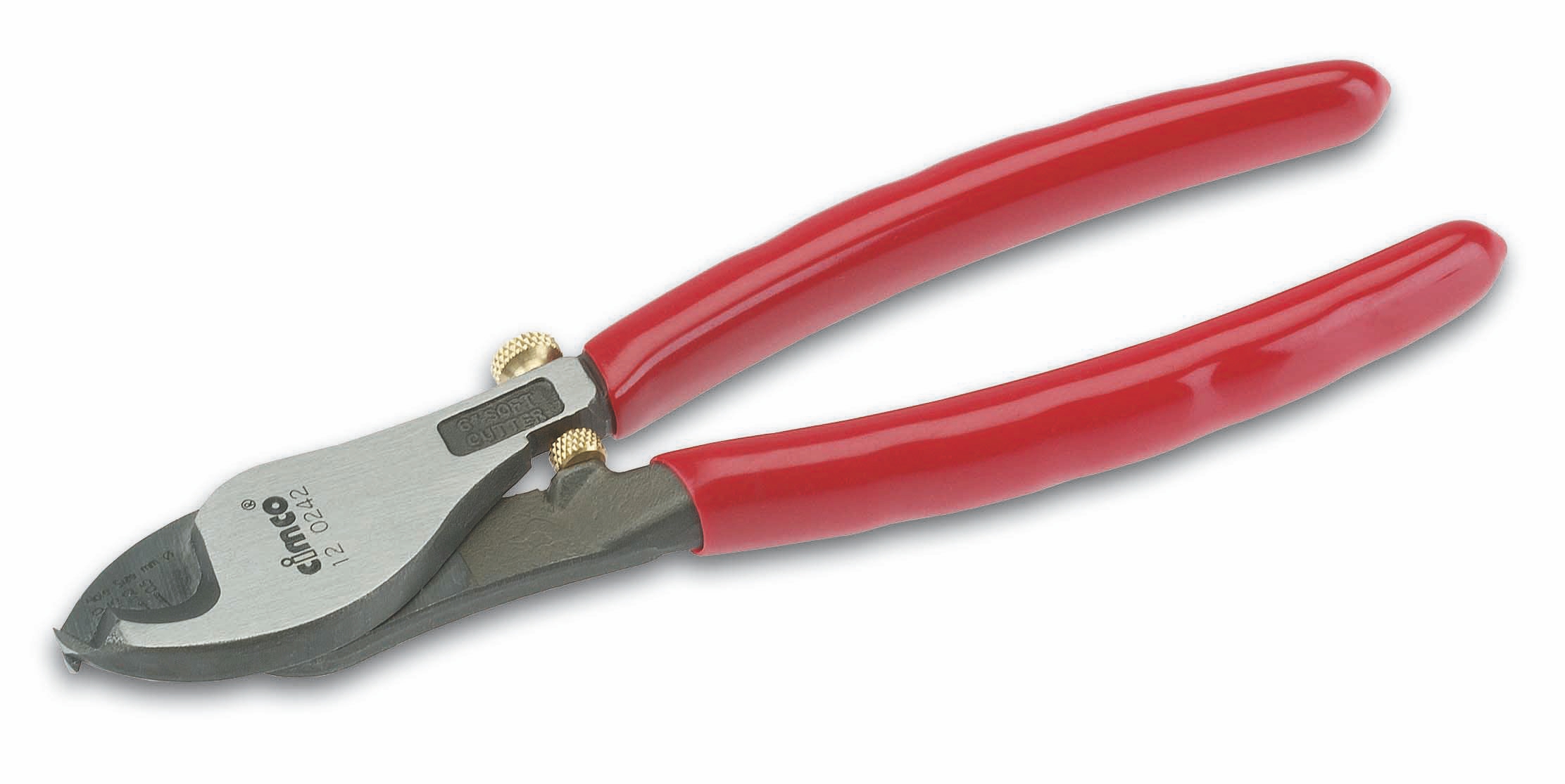 Cimco 12 0242 Abisolier-Kabelschere Universelle Kabelschere für Kupfer- und Aluminiumkabel.