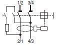 Hager CDS 225 D Fehlerstrom-Schutzschalter, 2polig, 25A, 30mA, Typ A