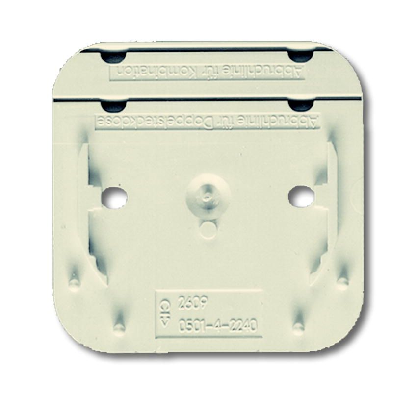 Busch-Jaeger 2609 AP Montageplatte für Aufputzinstallation