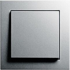 Gira 021125 Abdeckrahmen 1-fach. Gira E2, Farbe alu