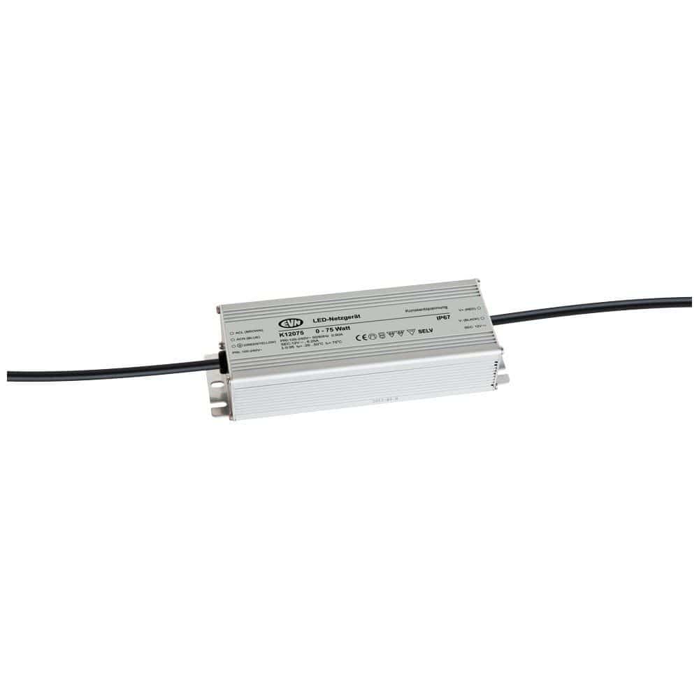 EVN K12075 LED-Netzgerät 6,25A, 0,1-75W, IP67