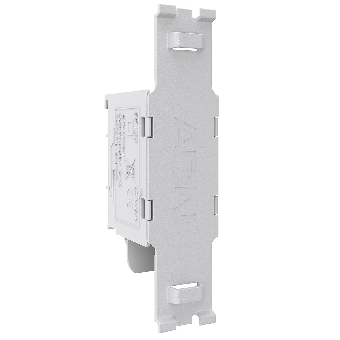ABN BP120 Bestückungspaket RJ45-Schnittstelle APZ, RfZ, Cat. 6A Modul, Hutschiene, LexCom, 3-Punkt Befestigung