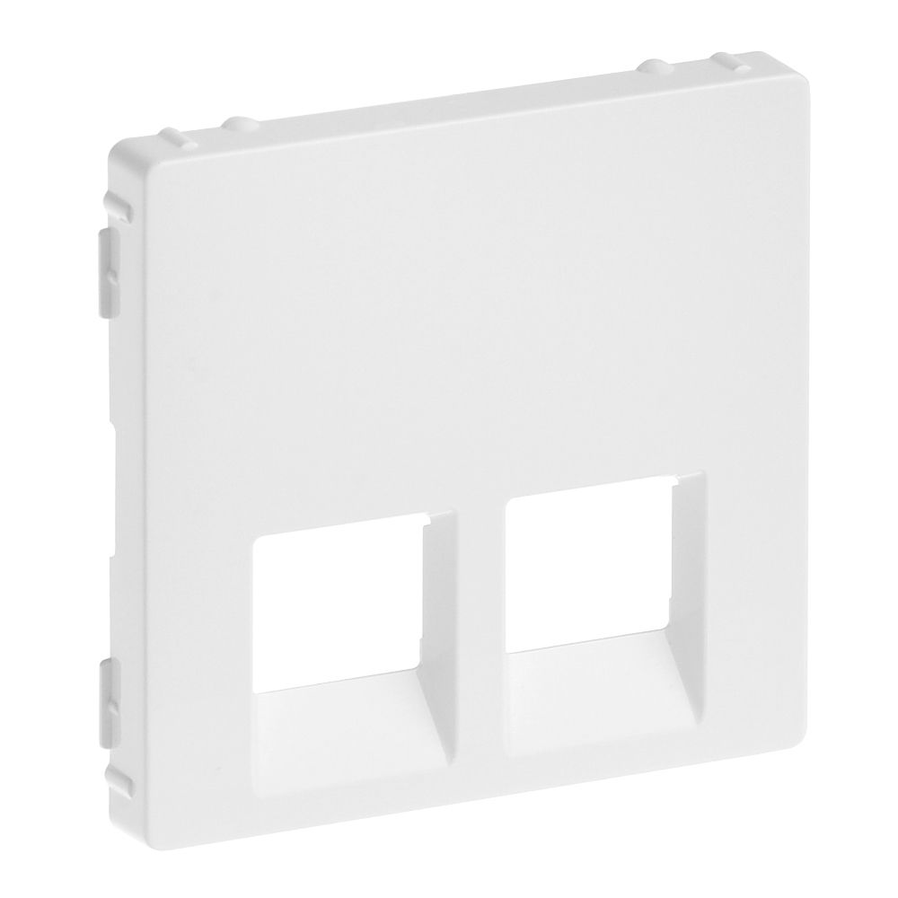Legrand 755420 Abdeckung für Telefon- oder Datendose  2-fach