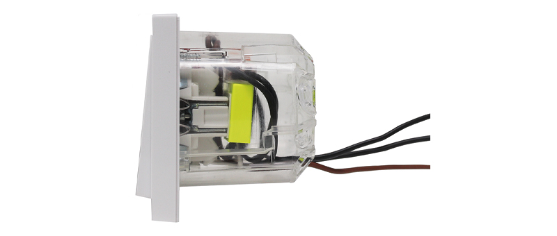 Unterputz-Dimmer DIMAX 540 plus B Seitenprofil