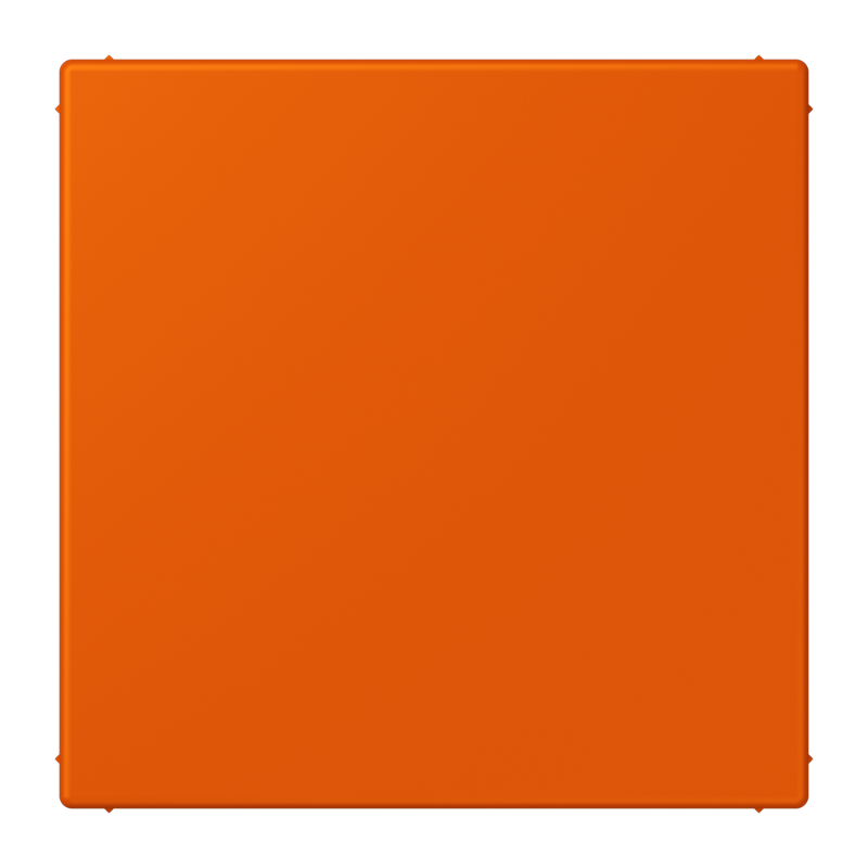 Jung LC994B260 Blind-Abdeckung (gerastet), Les Couleurs® 4320S, orange vif