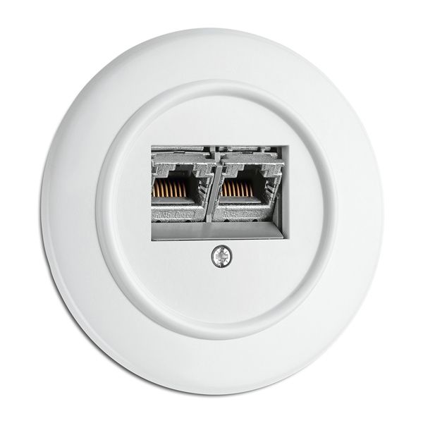 THPG 100726 Datendose Duroplast, weiß