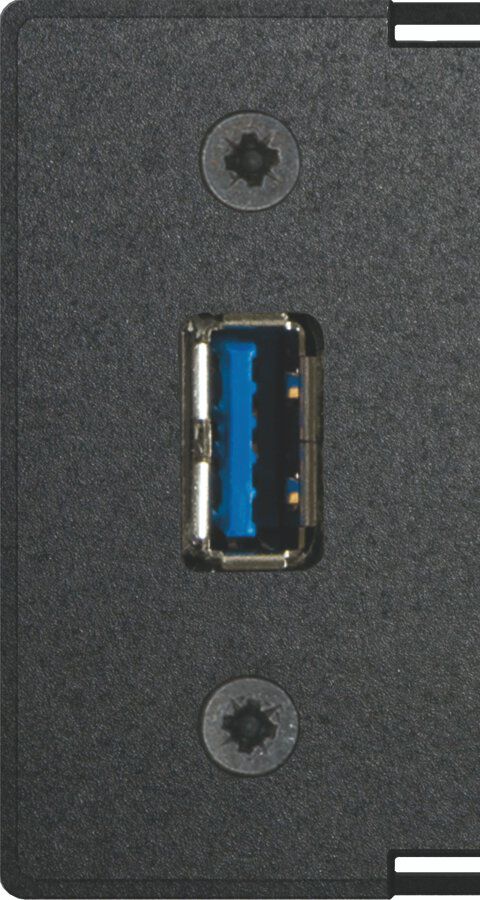 EVOline® 9331 8460 0000 USB 3.0 Anschluss Typ A (inkl. 3 m Kabel und Stecker) 1/2 Modul