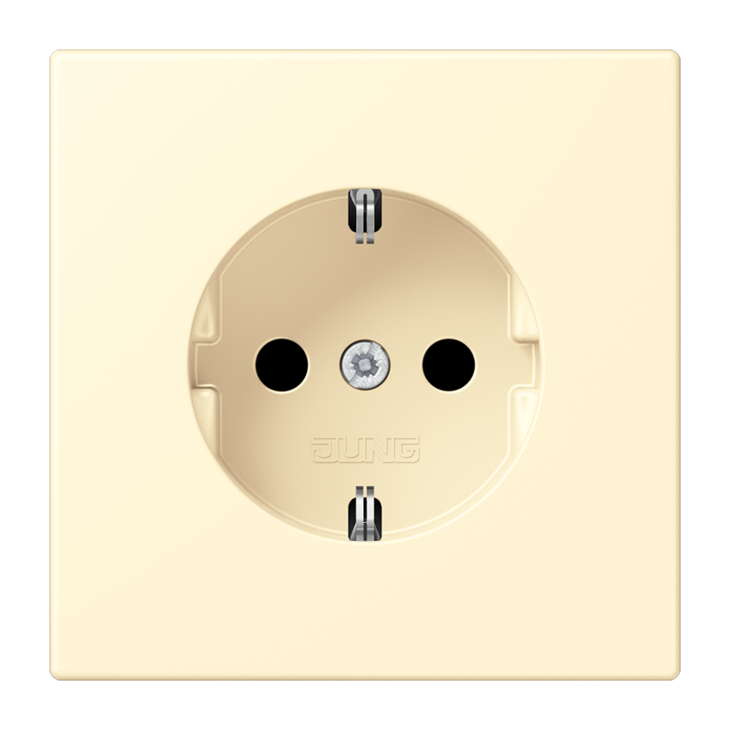 Jung LC1520201 Schutzkontakt-Steckdose, Les Couleurs® 32001, blanc
