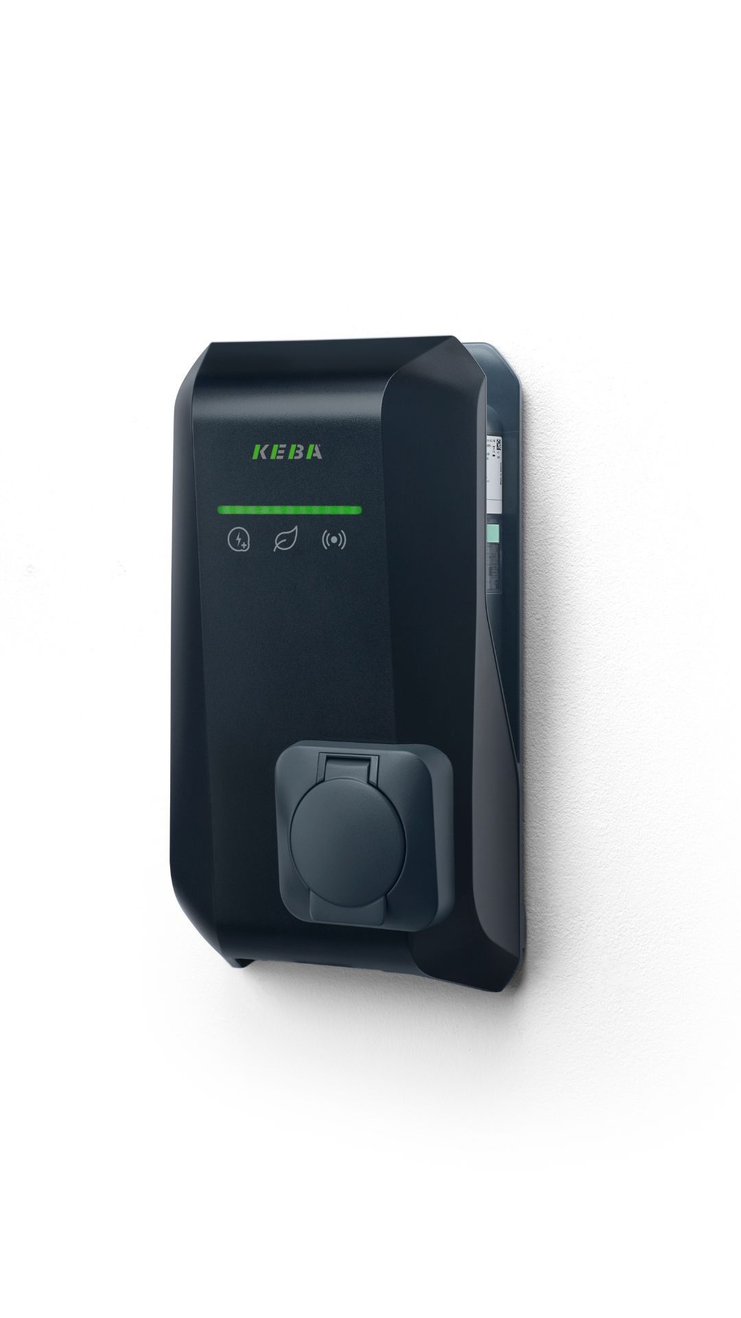 Keba 140225 KeContact P40 Socket, 11kW, 3 Phasig, eichrechtskonform, schwarz
