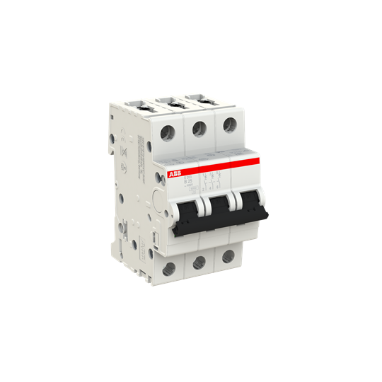 ABB S203-B25 Sicherungsautomat B-Charakteristik, 6kA, 25A, 3P