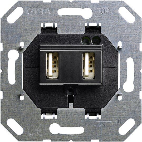 Gira 235900 USB-Spannungsversorgung, USB Typ A / Typ A