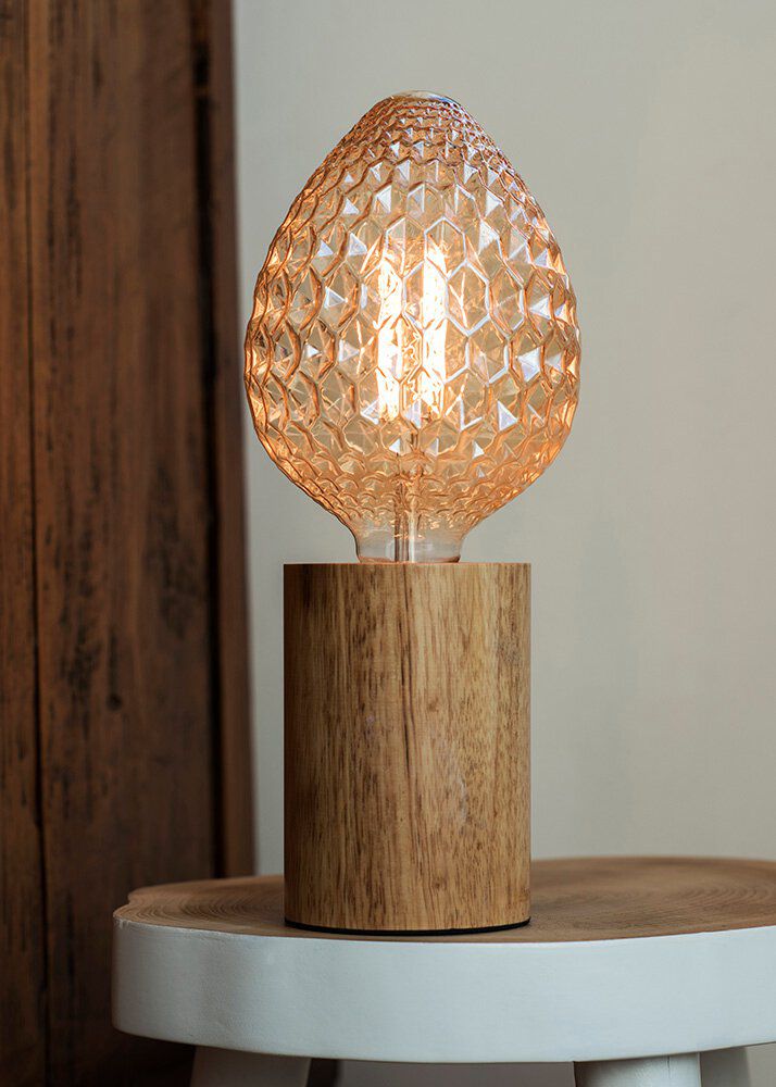 BAILEY 80100040602 Deko-Lampe Pine Cone E27 4W Gold dimmbar