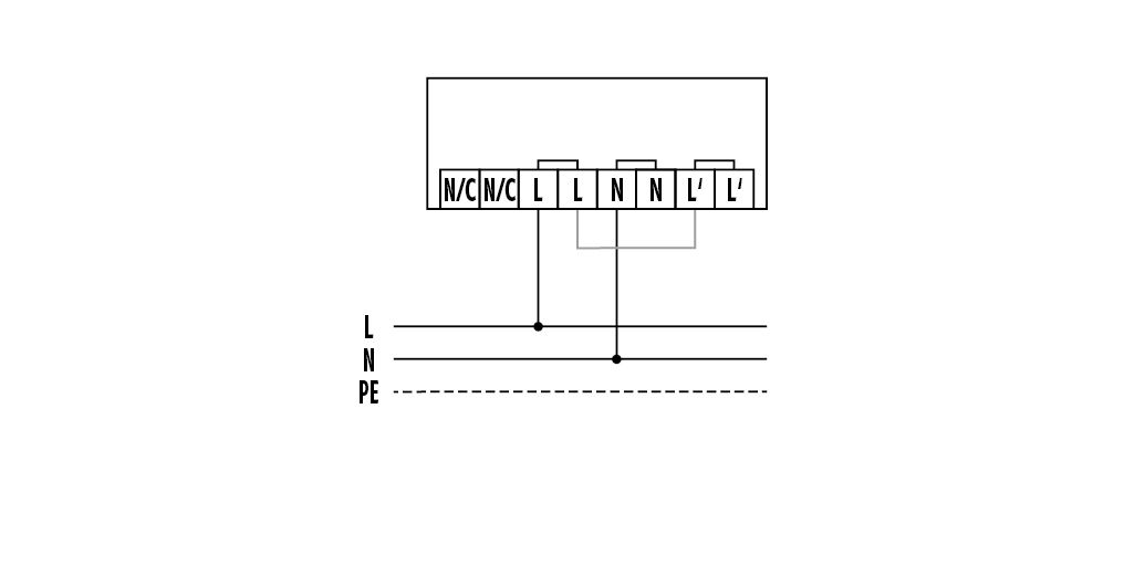 Esylux EN10017513 Notausgangsleuchte T5/8W, Serie SLA FLPi SC