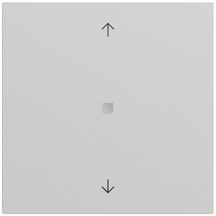 Gira 538276 System 3000 Bedienaufsatz BT Pfeilsymbole, System 70, grau matt (lackiert)
