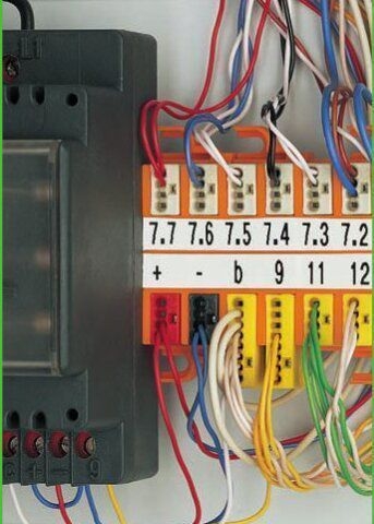 WAGO 243-112 Befestigungsadapter 4-fach für Serie 243, orange