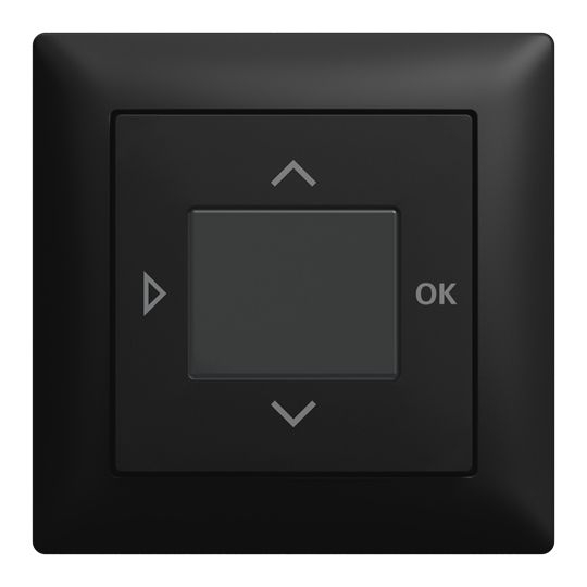 Busch-Jaeger 6411 UJ-915-101 Jalousie-Komfort-Timer, Komplettset, Busch-balance SI, schwarz matt