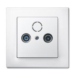Merten 486119 Rahmen 1-fach, M-PLAN, polarweiß