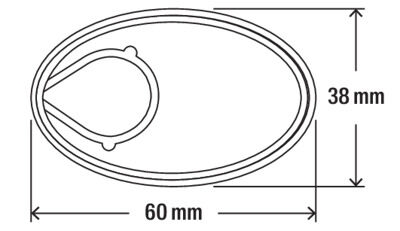 Fischer 545792 Mauernutclip FWSC 30mm - 55mm