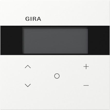 Gira 200672 Raumklimasensor HLK Standard KNX, System 70, reinweiß matt (lackiert)