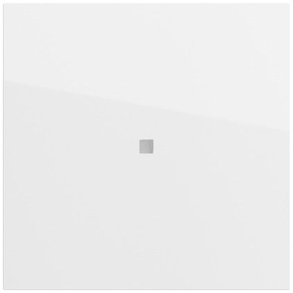 Gira 517170 Taster mit Wippe 1-fach für Gira One und KNX, System 70, reinweiß glänzend