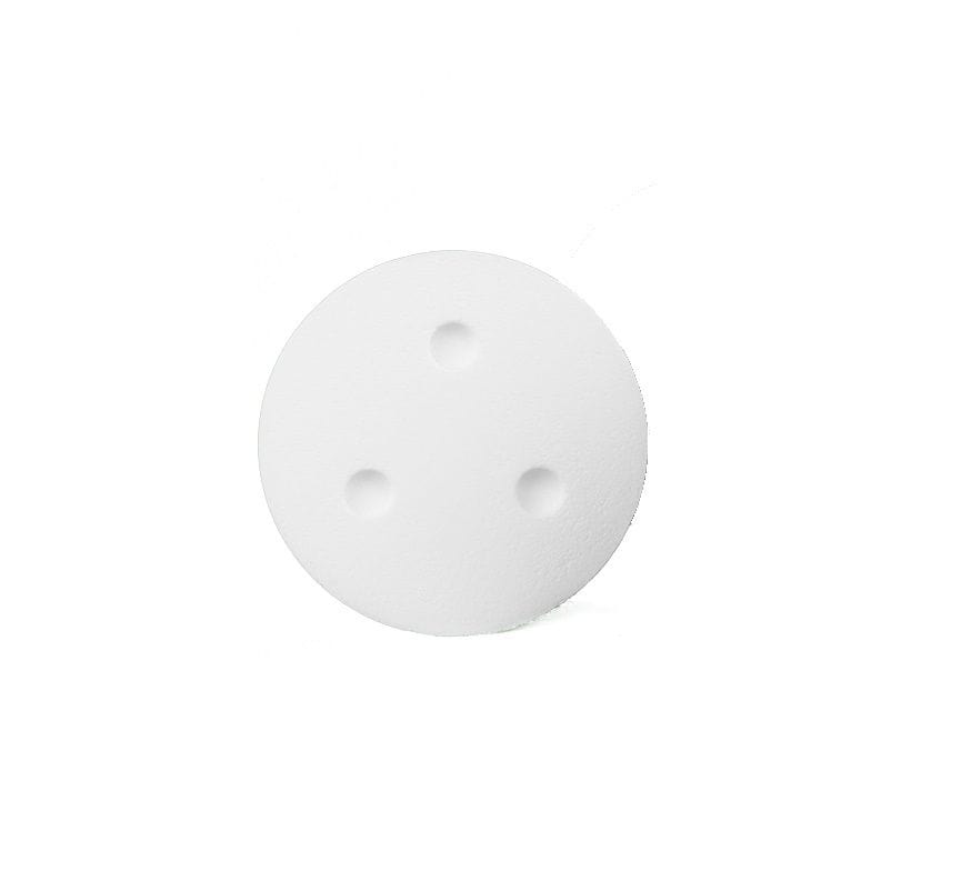 Zewotherm 14010114 ZEWO Putzdeckel-Set, 2 Stück, Schutz vor Staub und Schmutz, 35x200x200 mm, für Montagerohre geeignet, hochwertiges Zubehör für Sanitärinstallationen, weiß
