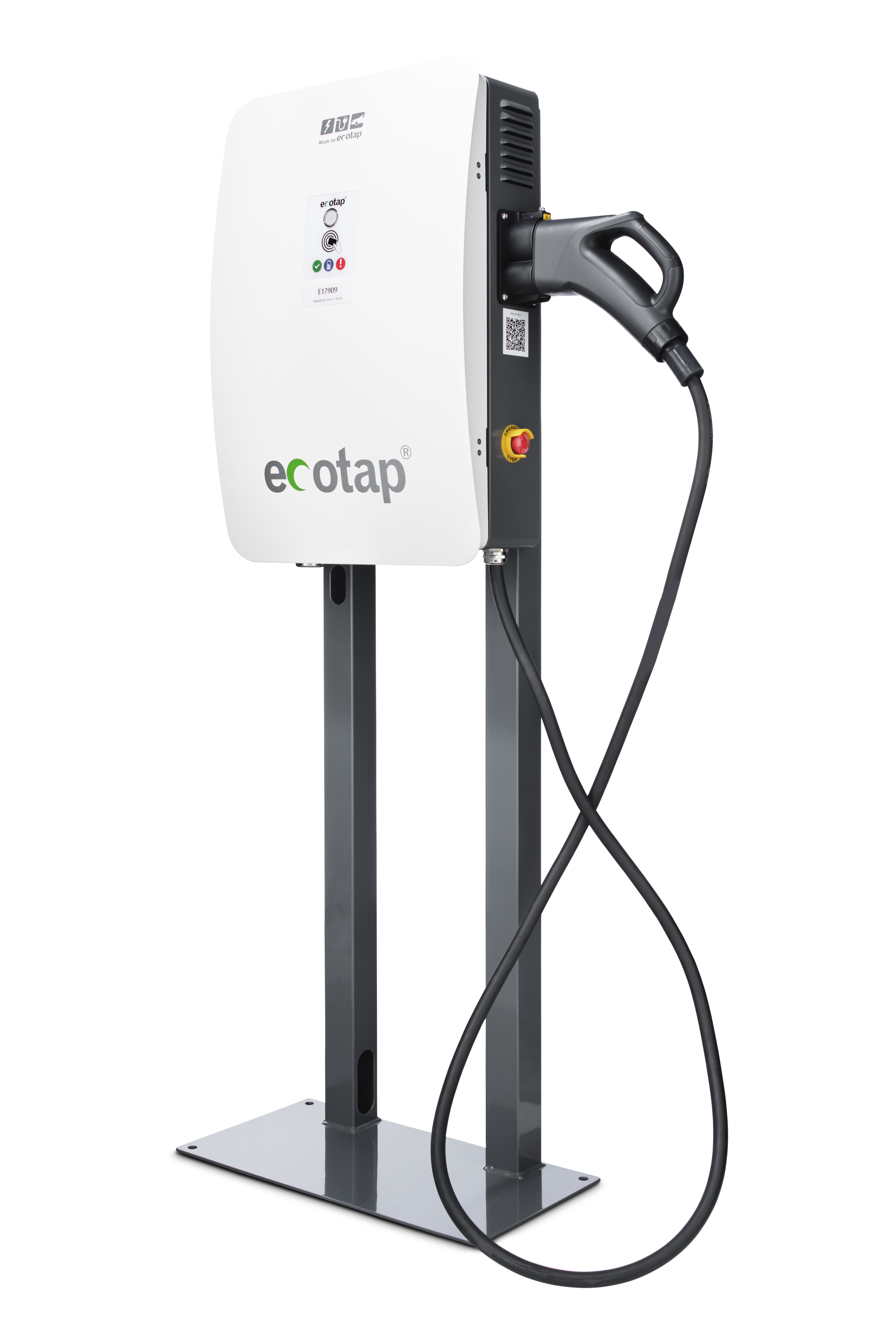 ecotap 80030008 DC Schnellladestation DC30 V2 8 Meter CCS 30kW