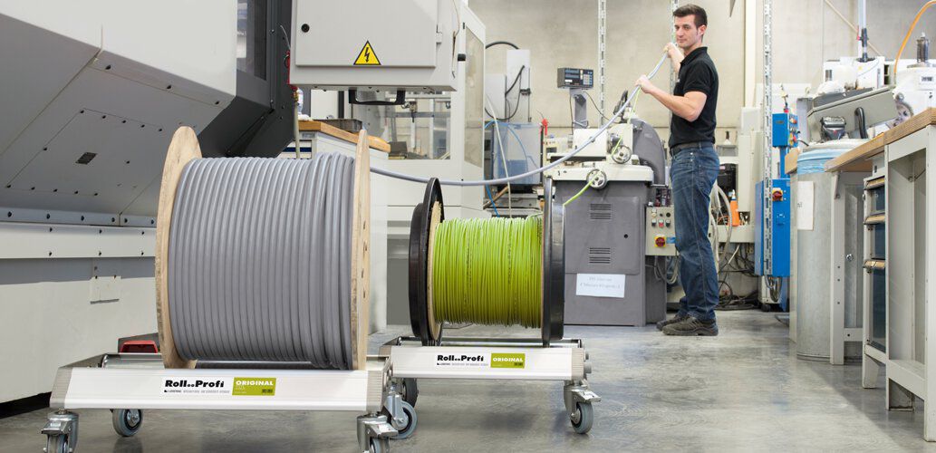 Lübbering A90103 Roll..Profi Kabeltrommel-Abroller ORIGINAL XL