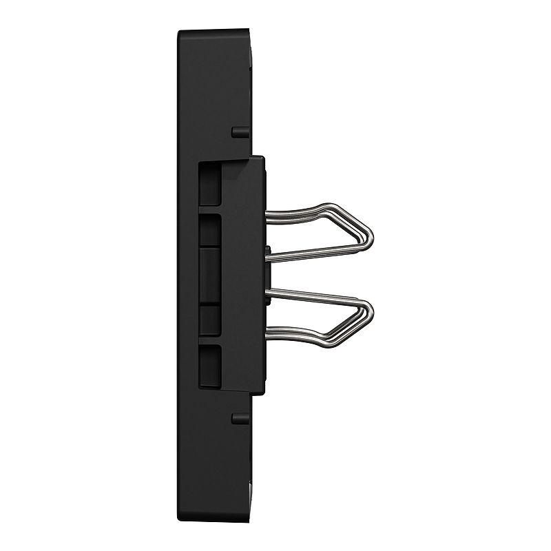 Merten MEG4367-0403 Zentralplatte für USB Ladestation-Einsatz, System M, schwarz matt