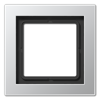 Jung ALD2981 Rahmen 1-fach, senkrechte und waagerechte Montage, LS-DESIGN, Aluminium