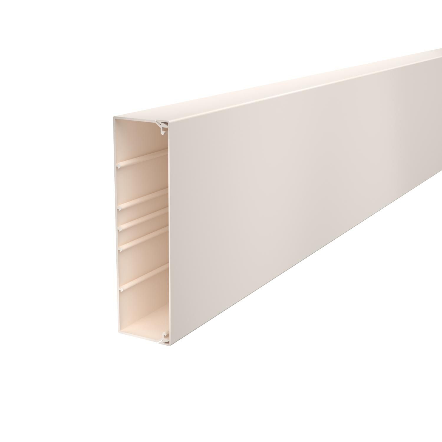 OBO Bettermann WDK-60210 CW (61x210  mm) Geräteeinbau-Kanal, cremeweiß