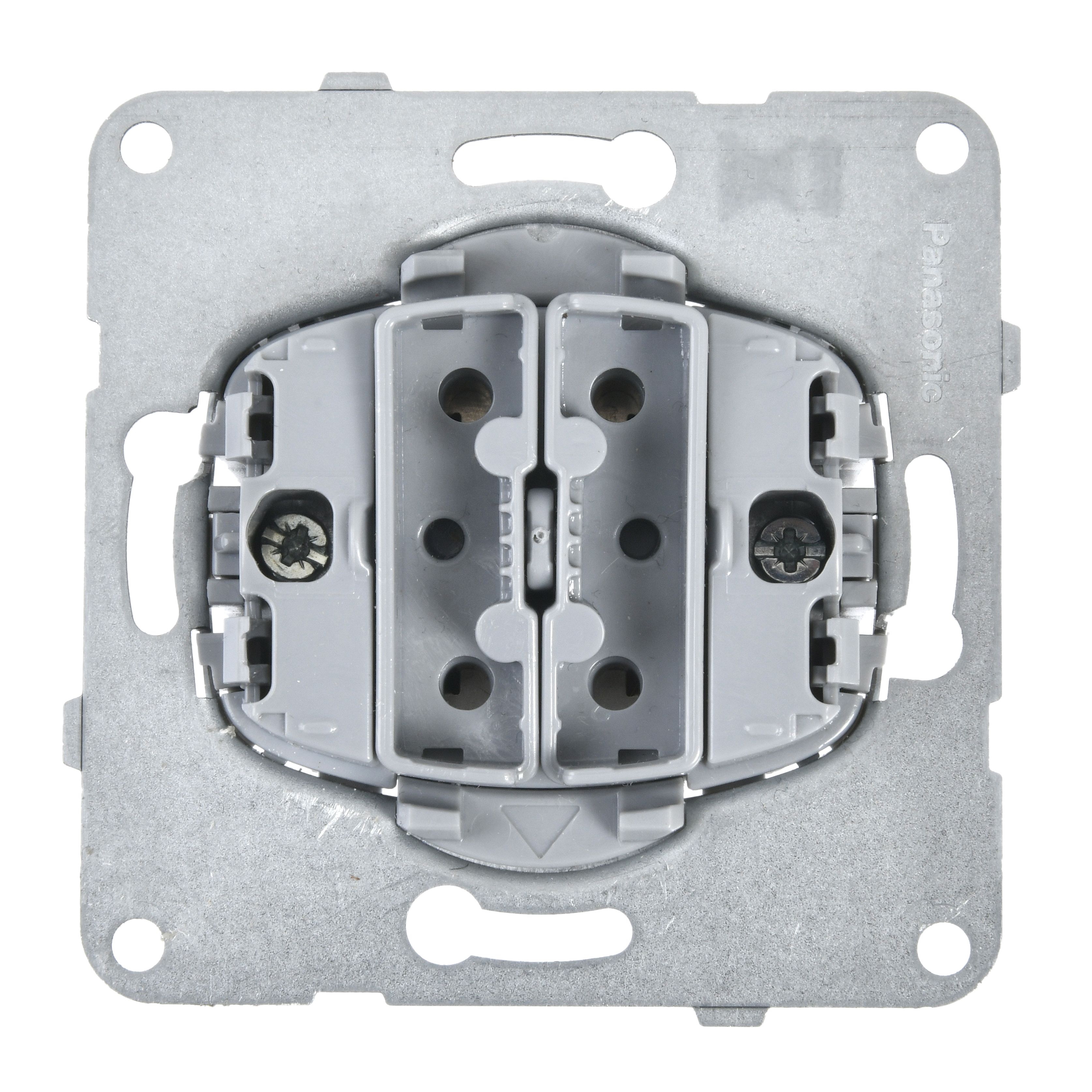 HHG Panasonic WDTM01112NC-EU1 Plus 55 Doppelwechselschalter Einsatz