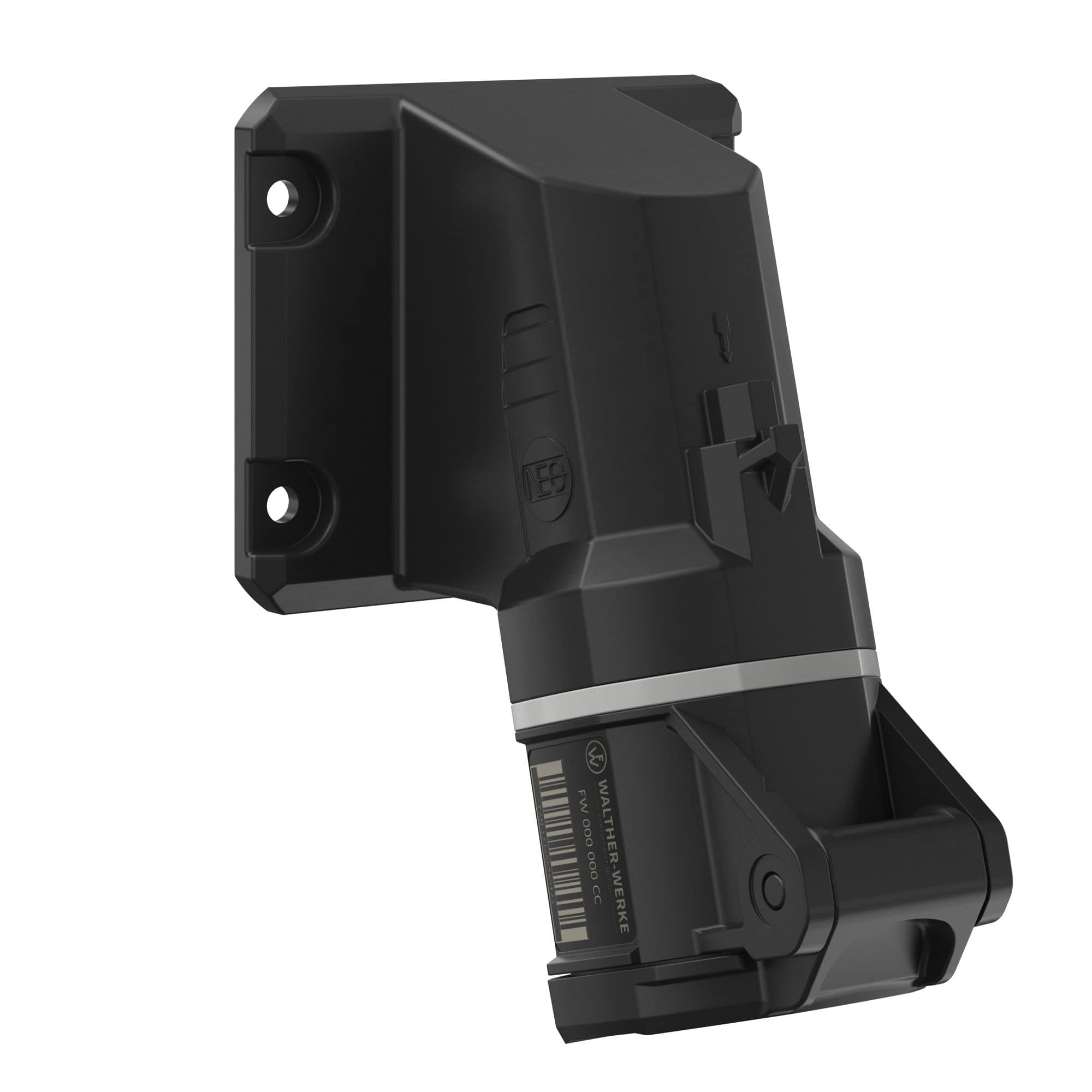 Walther Werke FW513308SK CEE NEO Anbaudose schräg 16A 3P 8h IP54 mit Schraubtechnik und 77,5x90mm Flansch