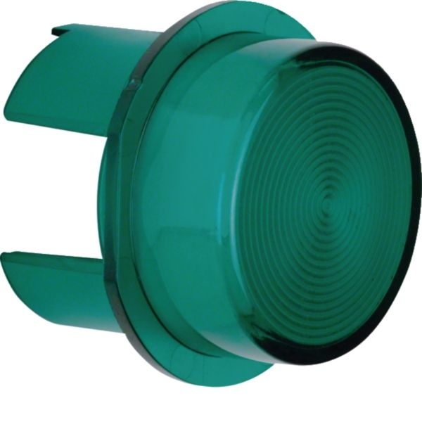 Hager WDA4527G Haube für Drucktaster und Lichtsignal E10, Zubehör, grün transparent