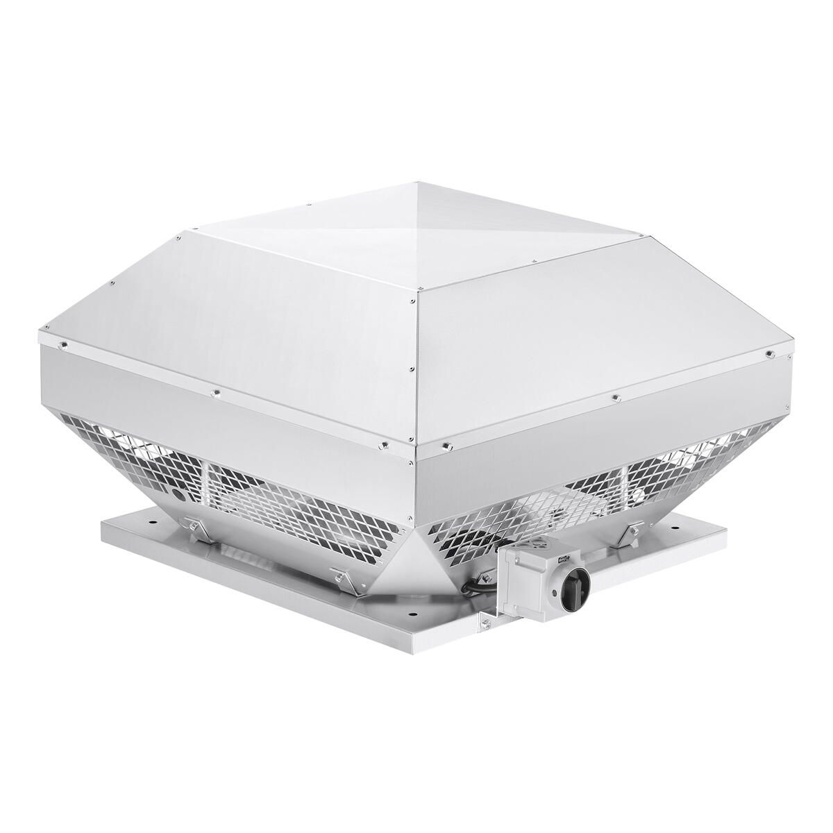 Helios 07303 RDD 315/4 EX Radial-Dachventilator 3-PH, horizontal, 400 V, 4-polig, EX-geschützt