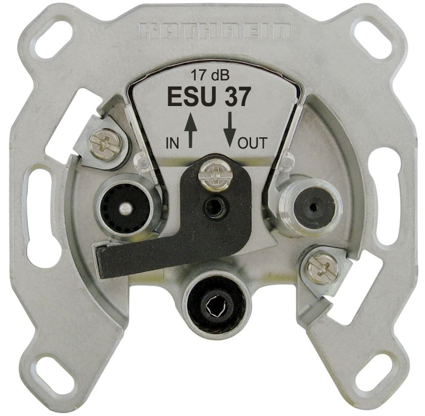 Kathrein ESU37 Durchschleifdose Einkabelsystem 3-fach
