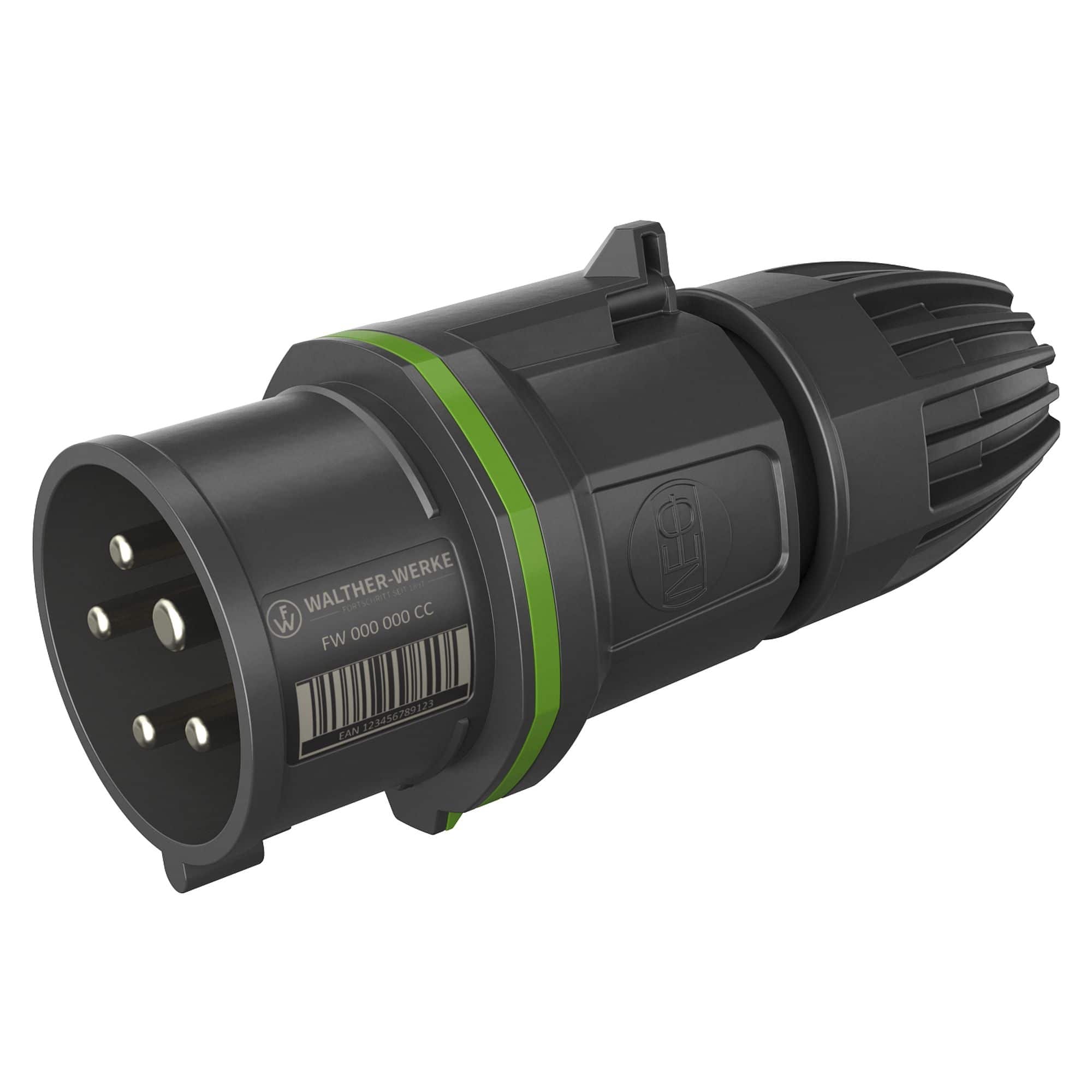 Walther Werke FW211502SK CEE NEO Stecker Classic 16A 5P 2h IP54 mit Schraubtechnik
