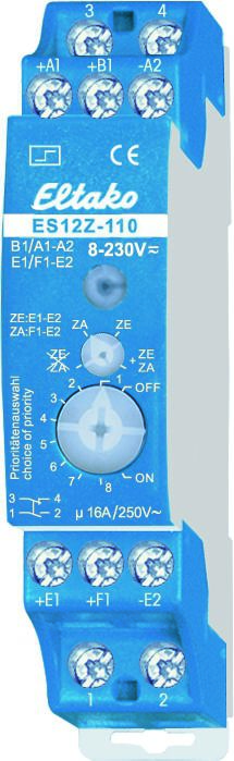 Eltako ES 12 Z-110-UC, Stromstoßschalter mit potentialfreien Kontakten