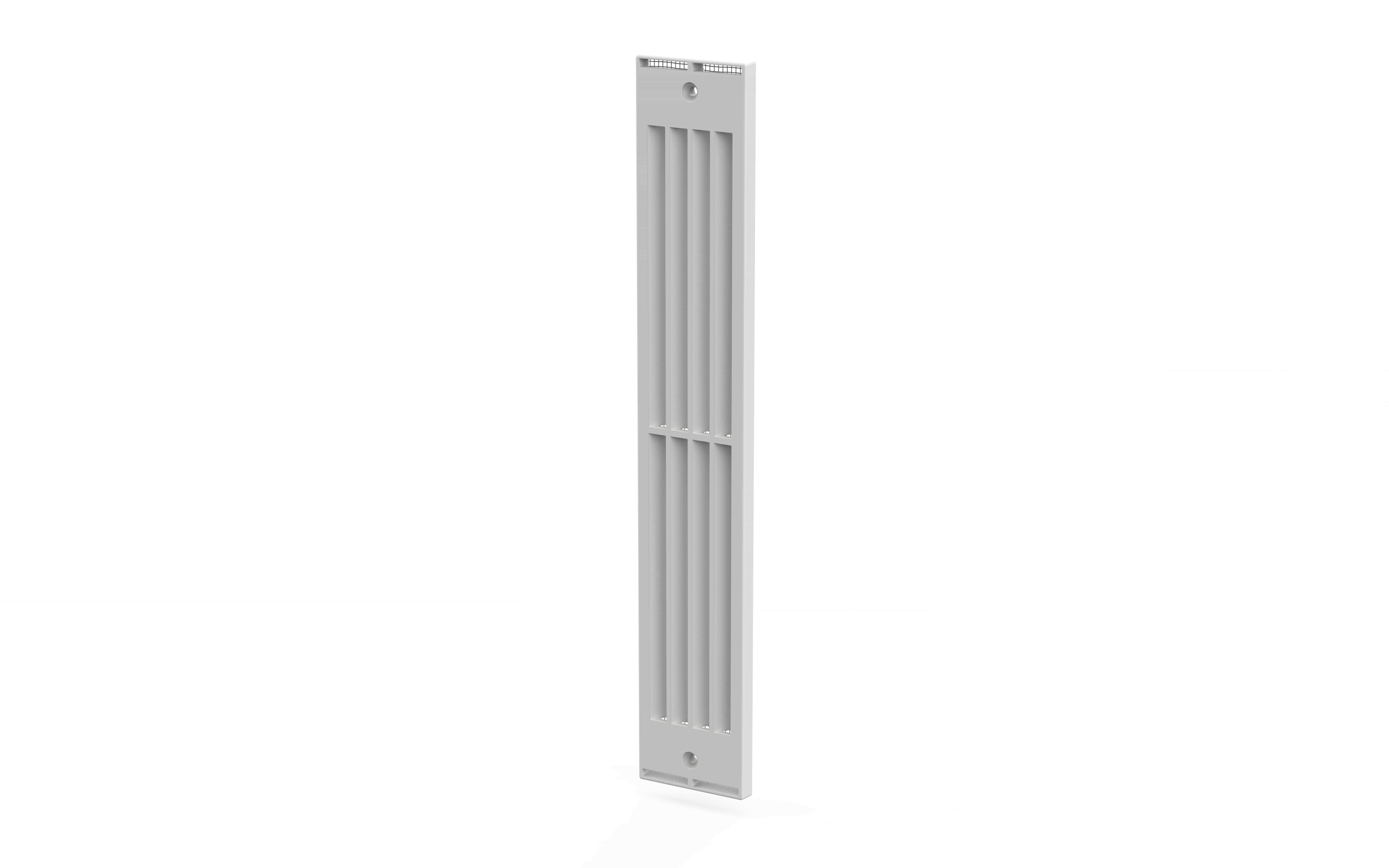 Zewotherm 14170034 Laibung silentAir Gitter, ASA, luftdicht, schallreduzierend, robust, einfache Installation, langlebig, weiß