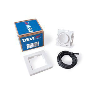 Devi 140F1160-3 DEVIreg™ Basic Progammierbarer Fussbodenboden-Thermostat, 3er Set
