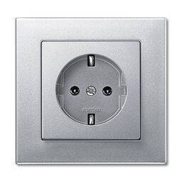 Merten 486160 Rahmen 1-fach, M-PLAN, aluminium