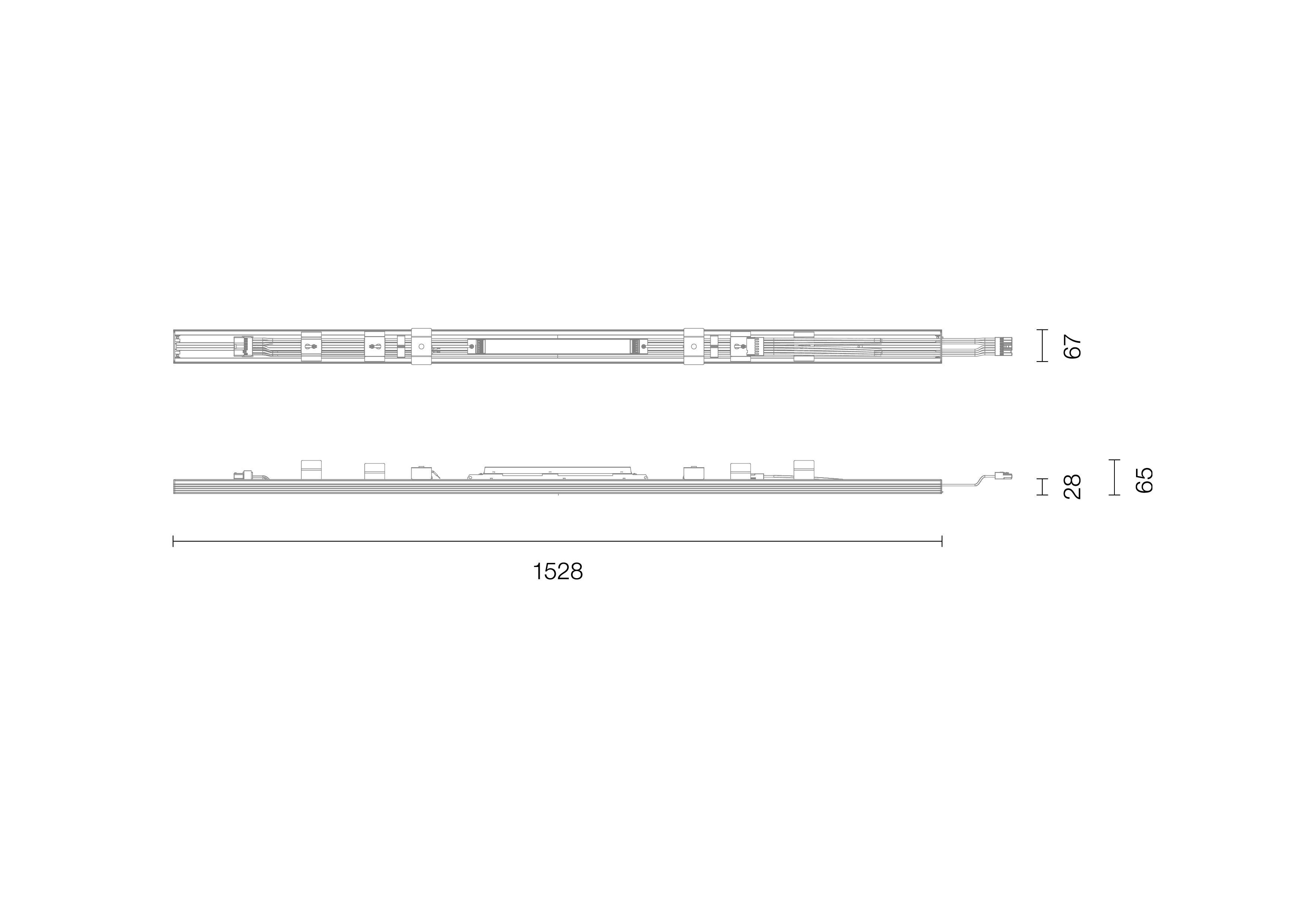 lichtline 701540560084 LED-Lichtbandsystem ClickLUX 2.0 4000-90, 4000K, breitstrahlend, DALI