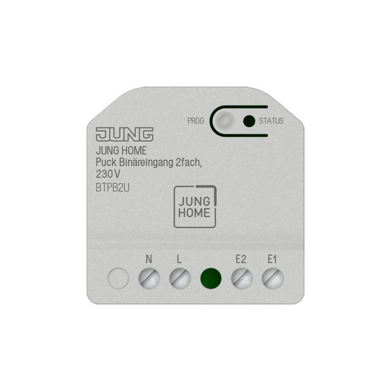 Jung BT P B2 U Binäreingang 2-fach, 230 V, JUNG HOME Puck