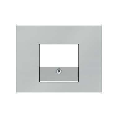 Berker 10357004 Zentralstück mit TAE-Ausschnitt, K.5, Edelstahl Rostfrei