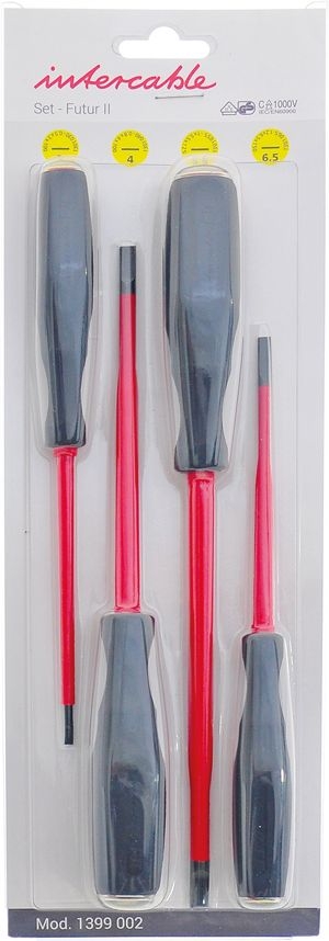 Intercable 101703 Schlitz-Schraubendreher-Set