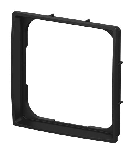 Busch-Jaeger 1746-915-101 Zwischenring 50x50 mm, Busch-balance SI, schwarz matt