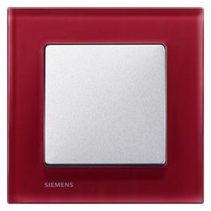 Siemens 5TG 1201-3 Glas-Rahmen 1-fach
