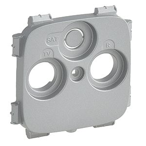 Legrand 754807 Abdeckung Antennen-Steckdose für TV+R-SAT, System Hirschmann